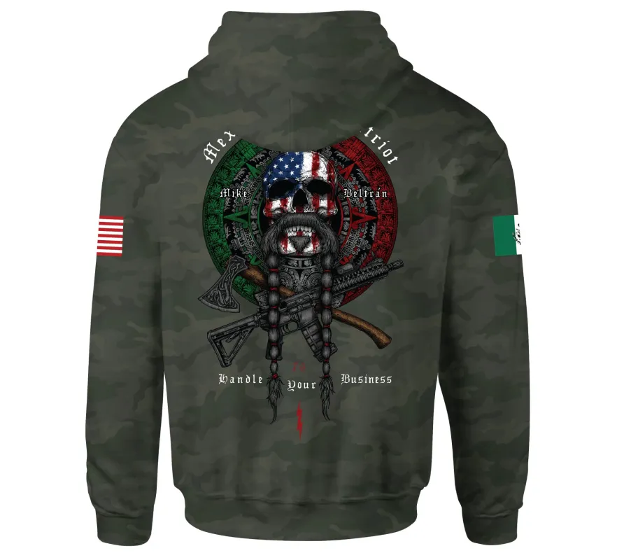 Beltran Pride Zip Hood sold by Howitzer Clothing