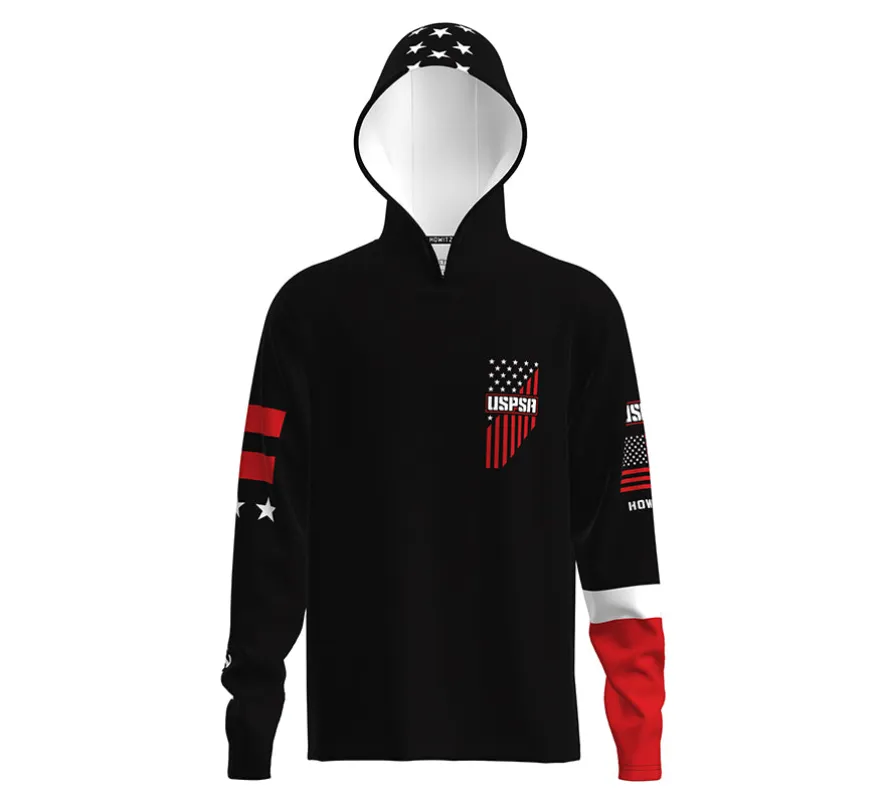 Uspsa Flag Performance Jersey sold by Howitzer Clothing