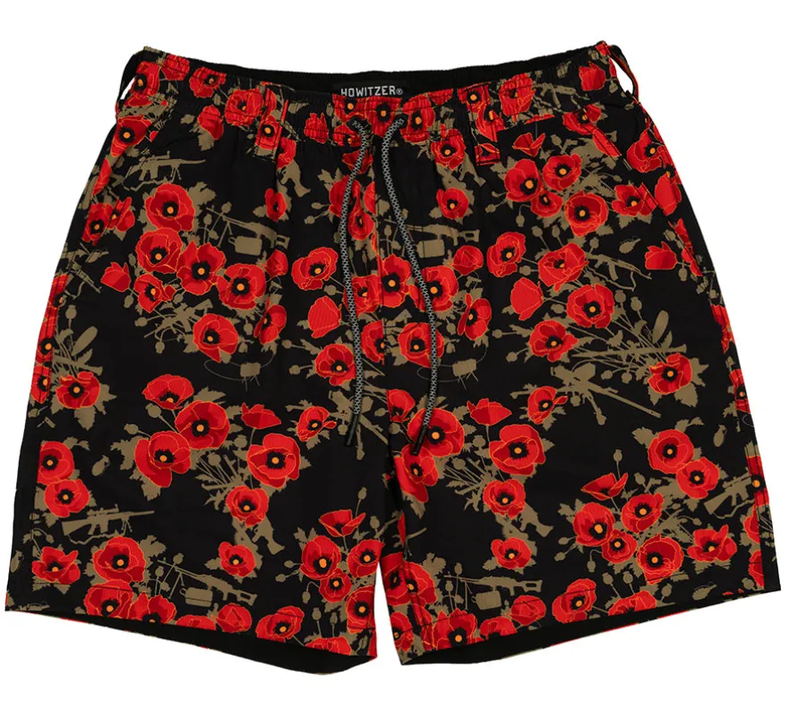 Otte Poppies Of War Hybrid Short sold by Howitzer Clothing