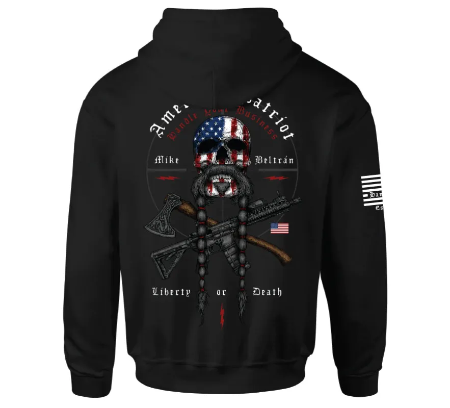 Beltran Patriot Hood sold by Howitzer Clothing