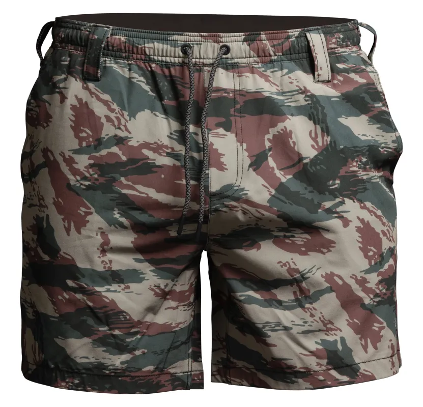 Lizard Camo Hybrid Short sold by Howitzer Clothing
