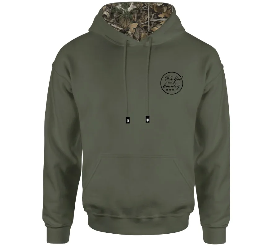 God And Country Hood sold by Howitzer Clothing product image thumbnail 2