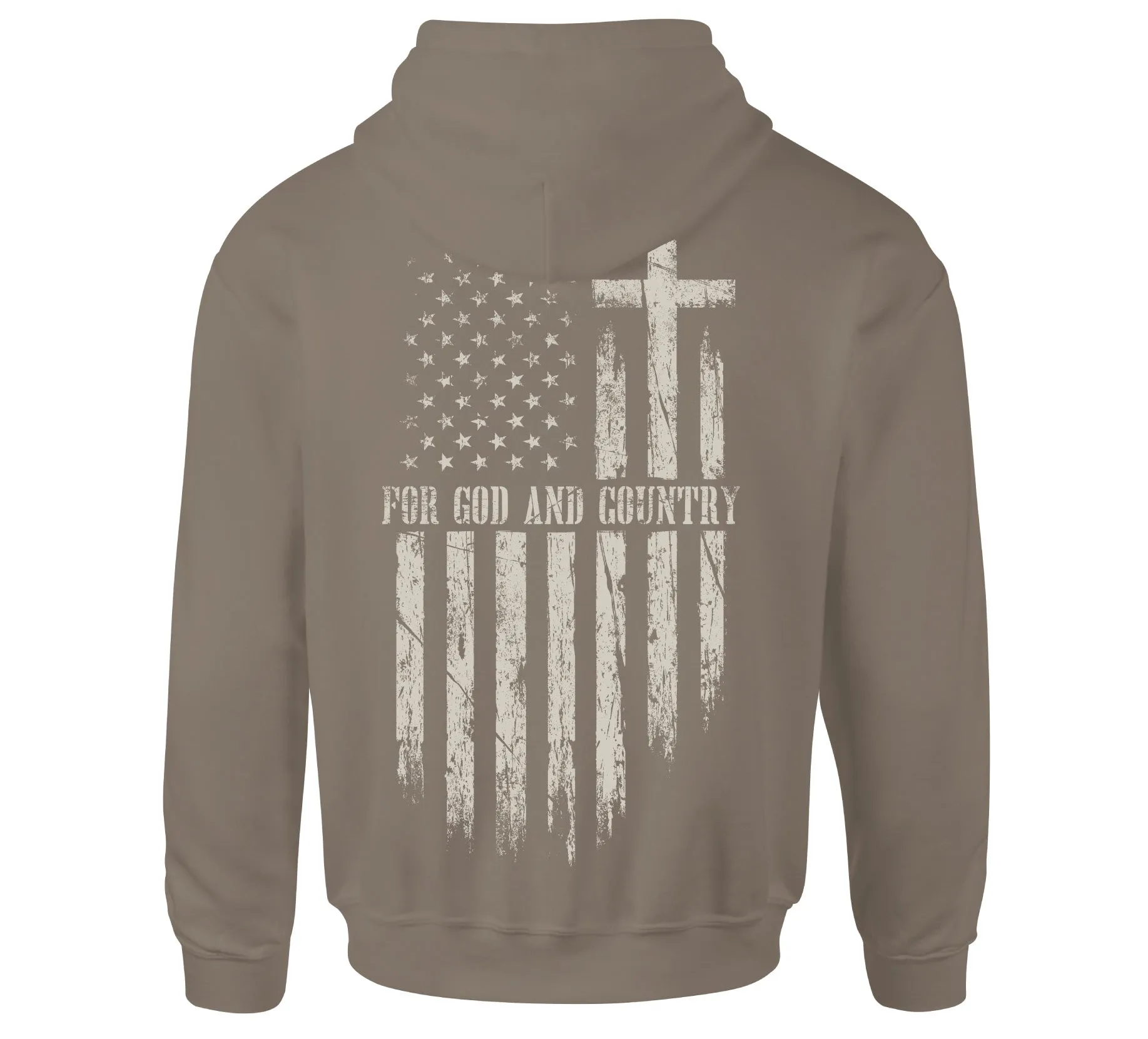 God And Country Hood sold by Howitzer Clothing