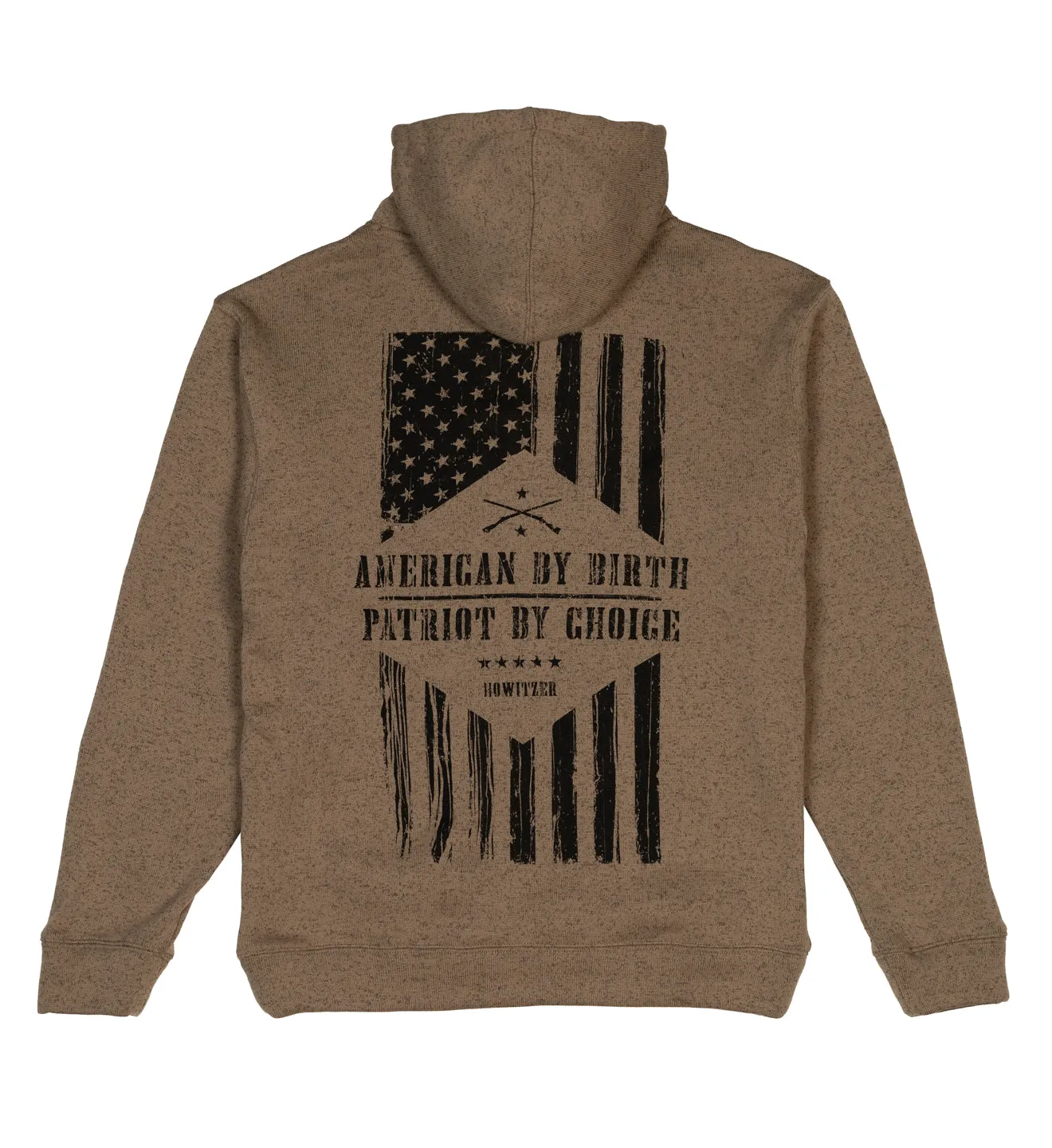 American By Birth Hood sold by Howitzer Clothing
