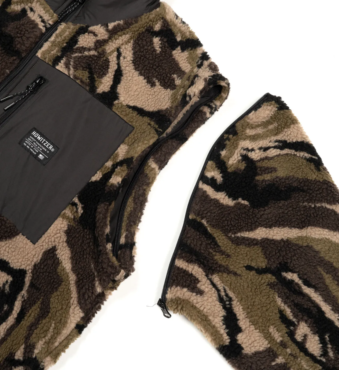 Dune Removable Sleeve Jacket sold by Howitzer Clothing product image thumbnail 3