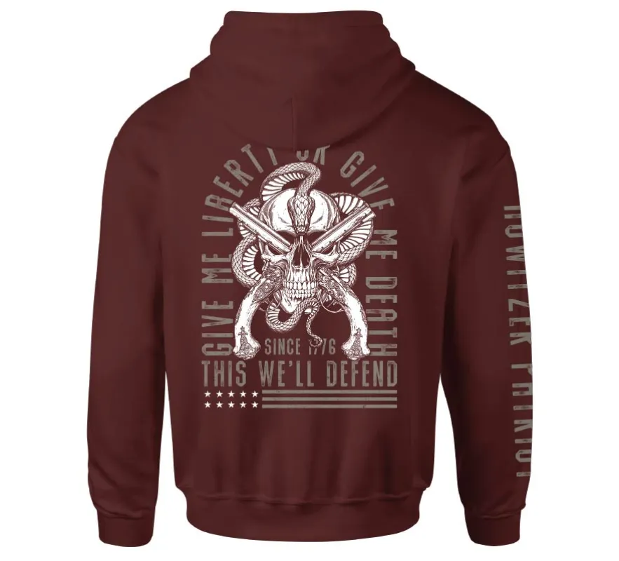 Defend Me Hood sold by Howitzer Clothing