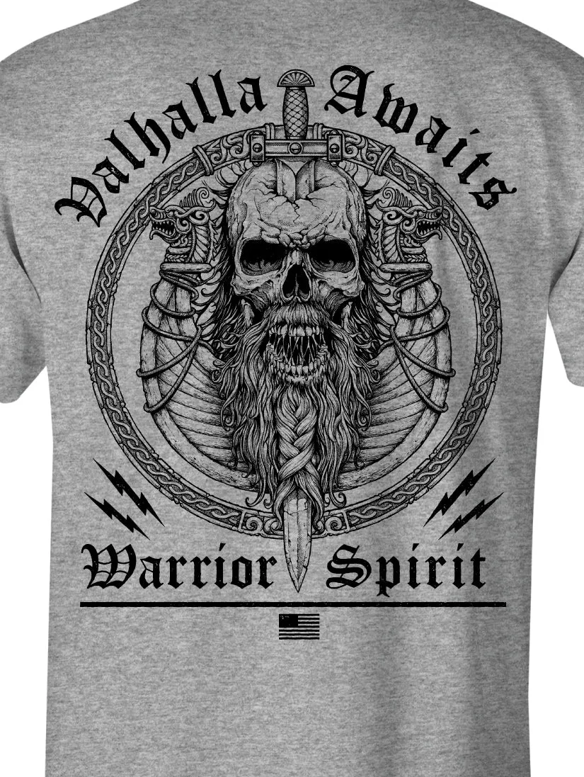 Valhalla Awaits sold by Howitzer Clothing product image thumbnail 3
