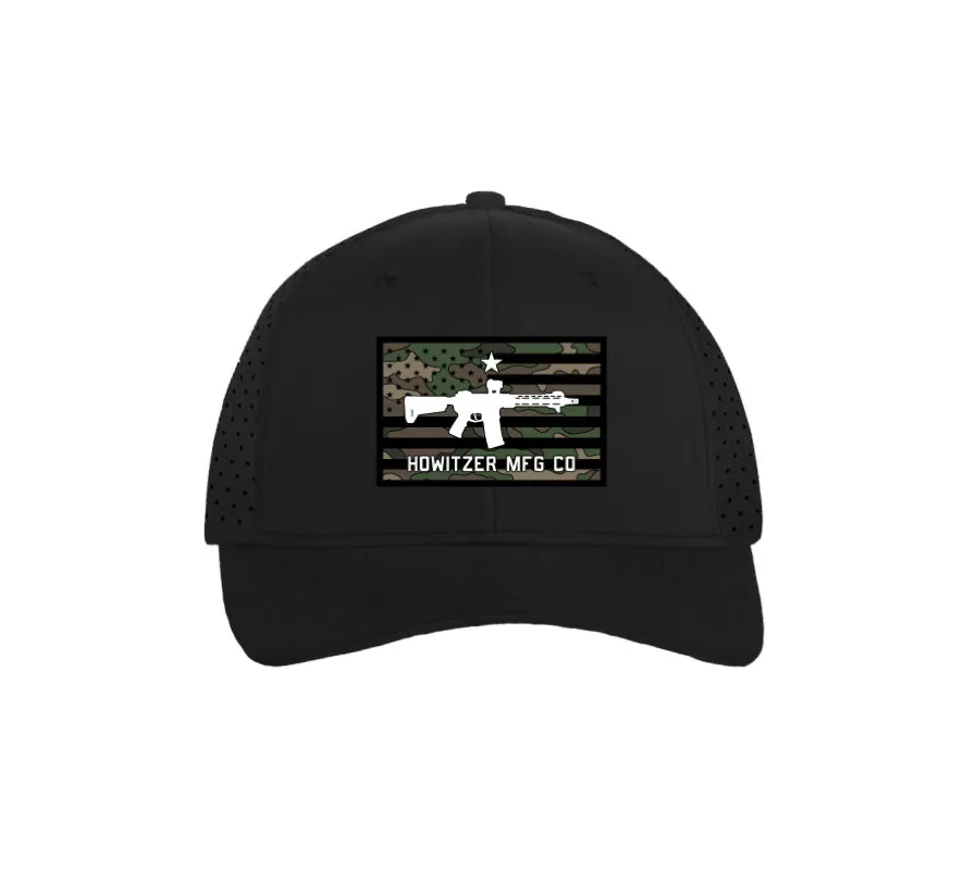 Camo Flag Hat sold by Howitzer Clothing