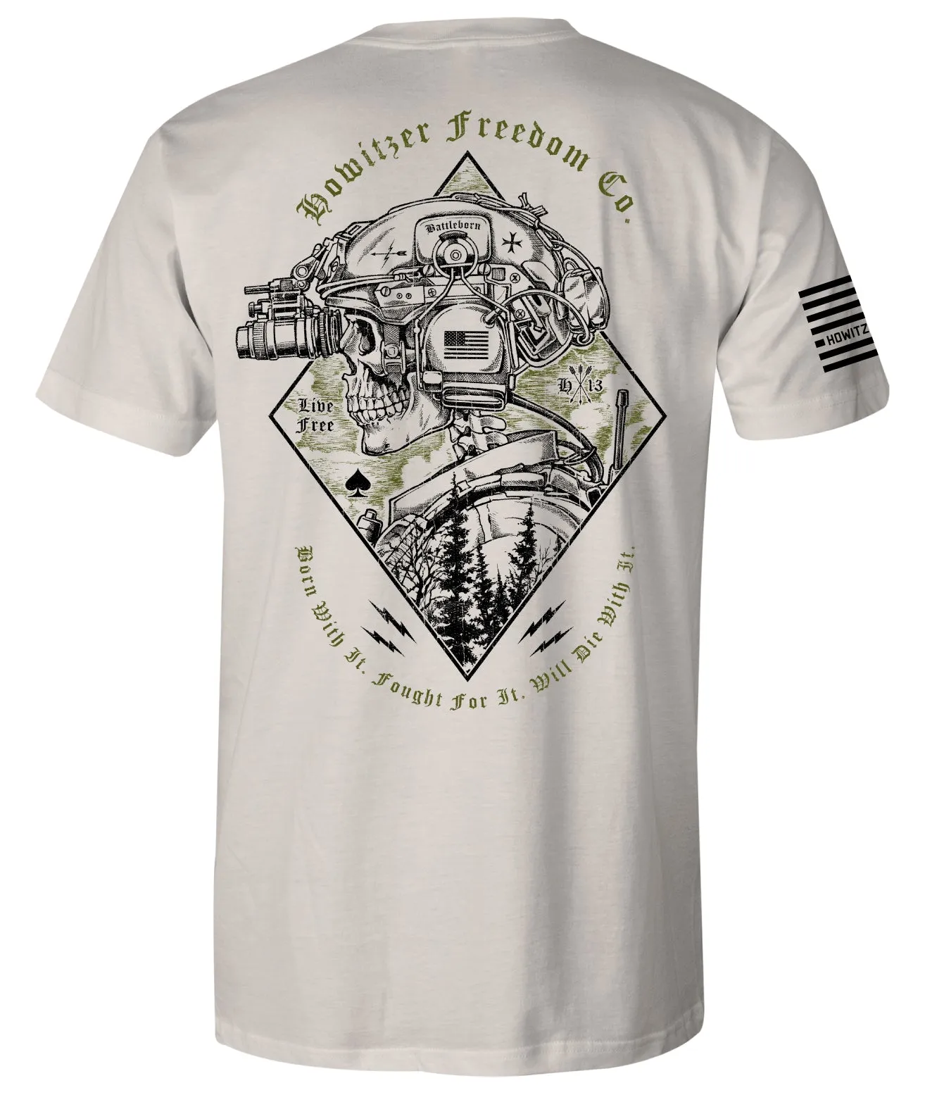 Battleborn Tee sold by Howitzer Clothing