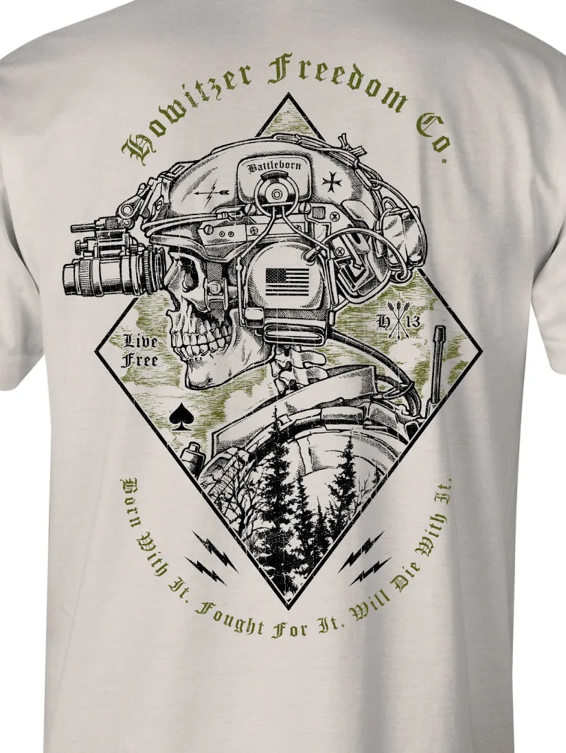 Battleborn Tee sold by Howitzer Clothing product image thumbnail 3
