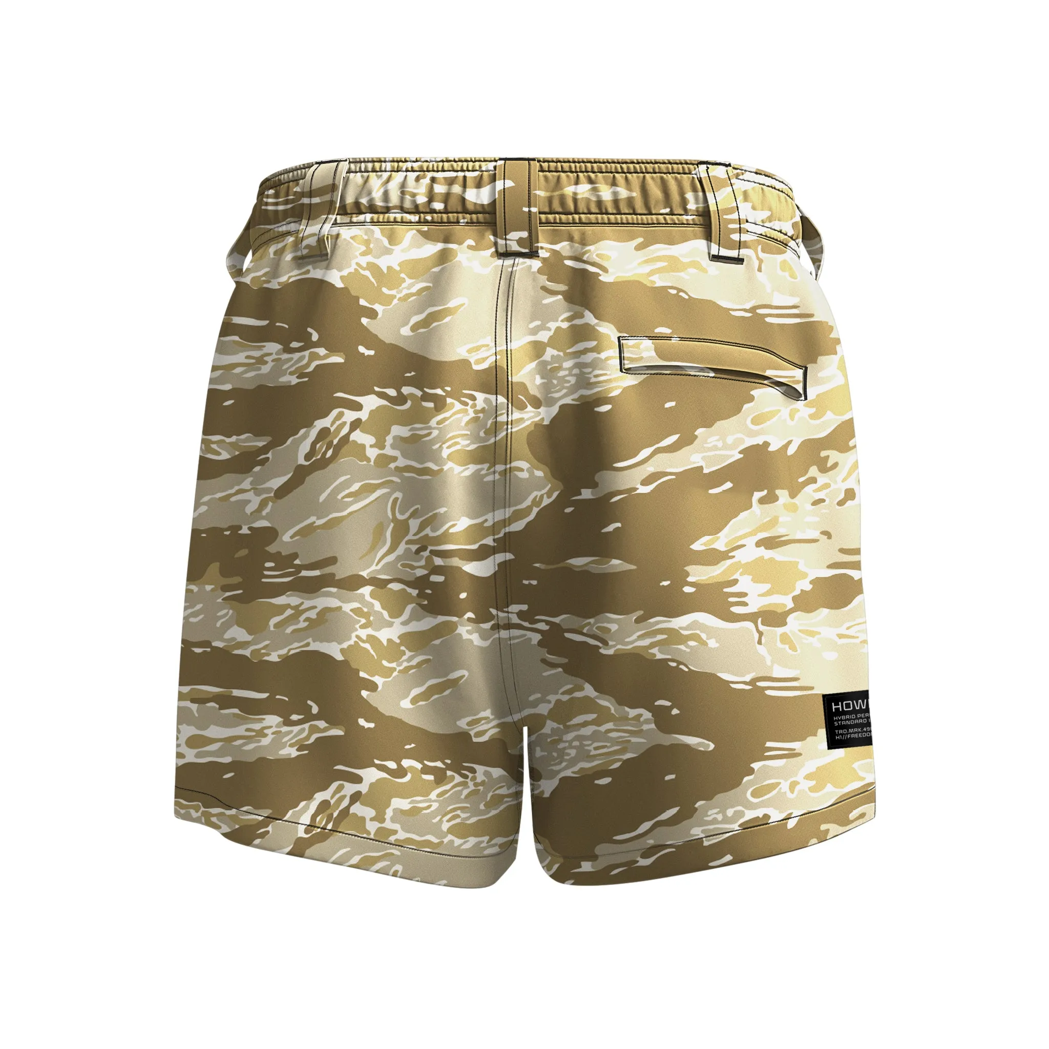 Hybrid 4" Tiger Short sold by Howitzer Clothing product image thumbnail 2