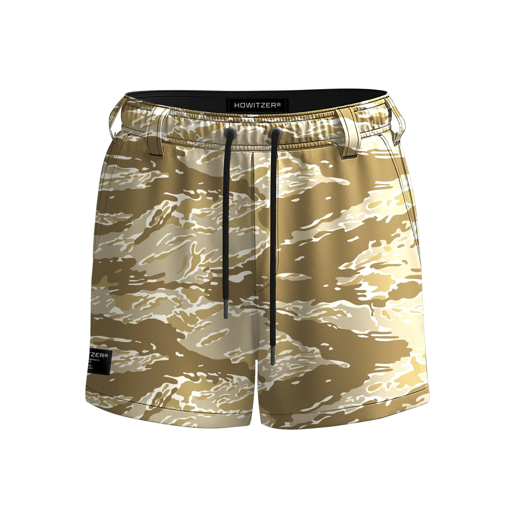 Hybrid 4" Tiger Short sold by Howitzer Clothing