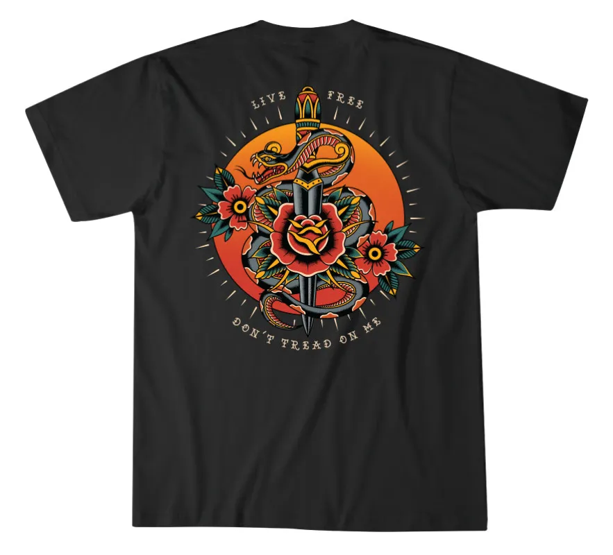 Tread Snake Tee made by Howitzer Clothing