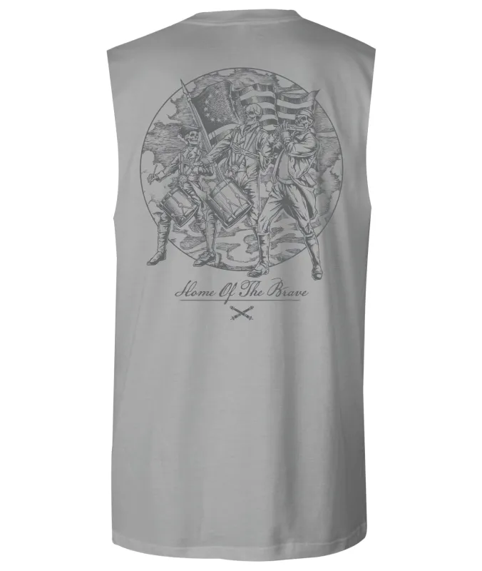 Brave Muscle Tee made by Howitzer Clothing