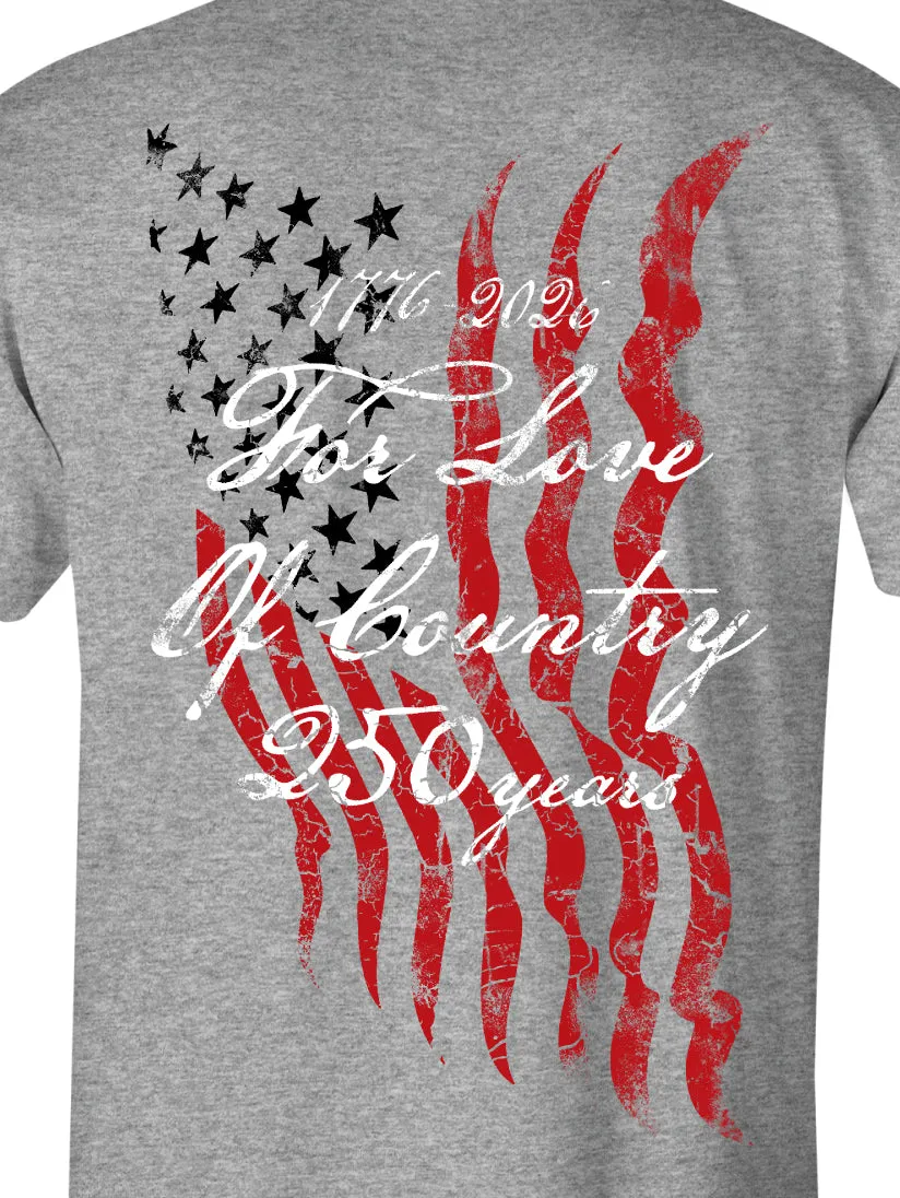 Love Of Country sold by Howitzer Clothing product image thumbnail 3