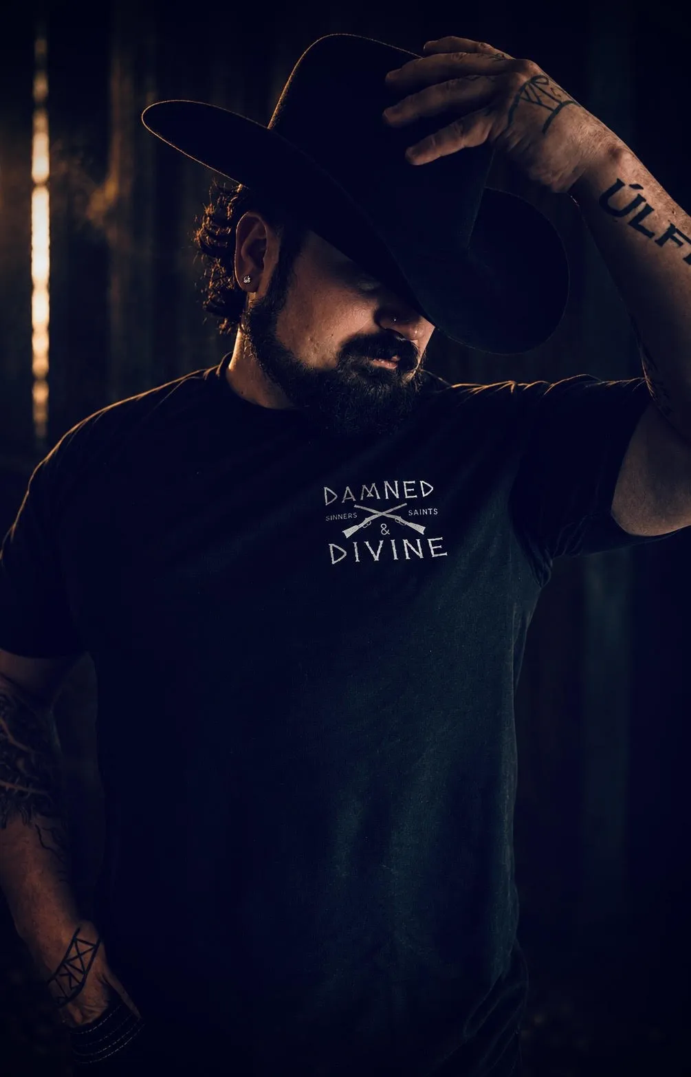 Outlaw Tee sold by Howitzer Clothing product image thumbnail 4