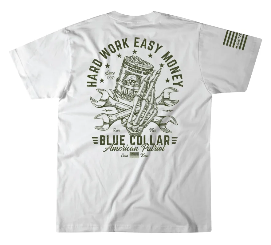 Hard Work Tee made by Howitzer Clothing