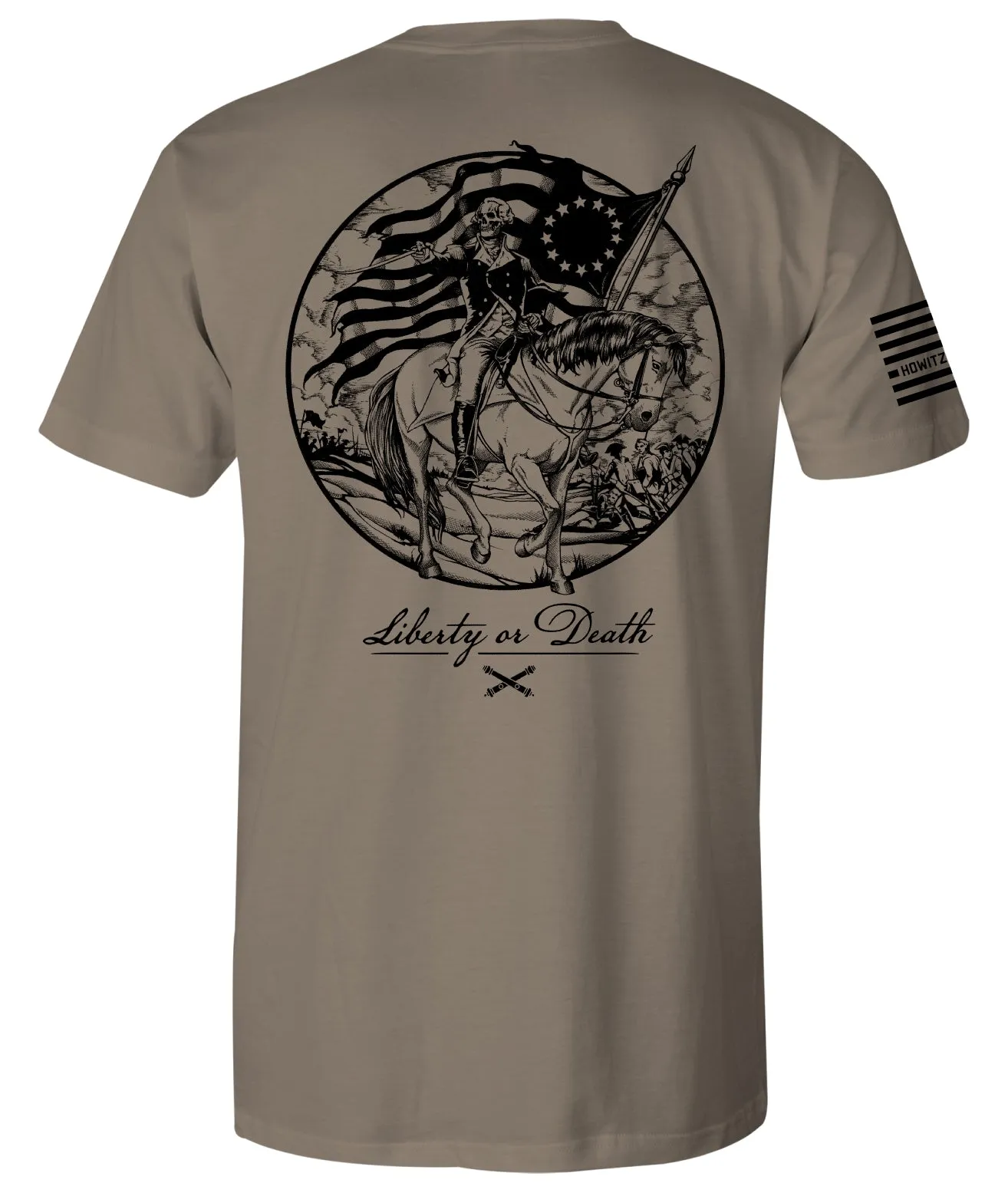 Liberty George Tee sold by Howitzer Clothing