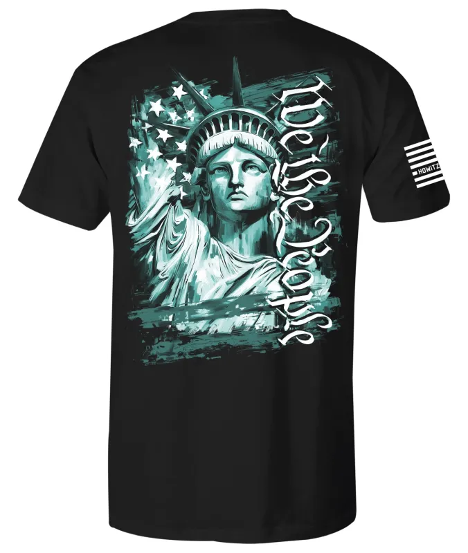 Lady Liberty Tee made by Howitzer Clothing
