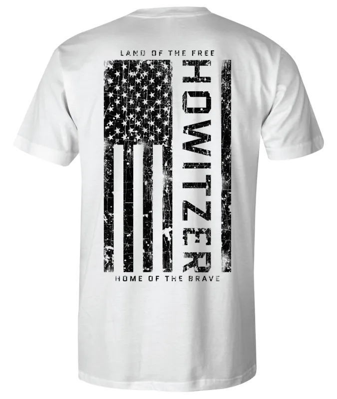 Brave Flag Tee made by Howitzer Clothing