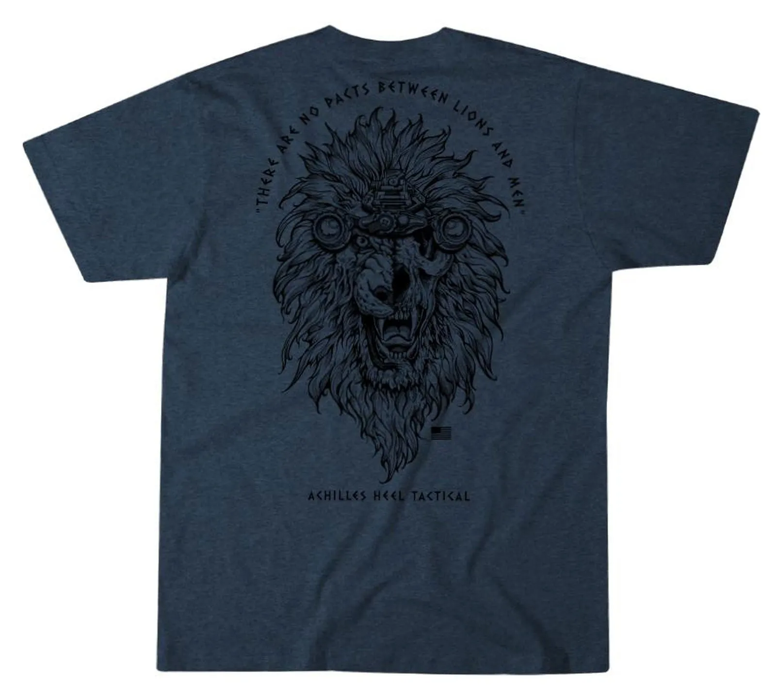 Achilles Heel Lion sold by Howitzer Clothing product image thumbnail 5
