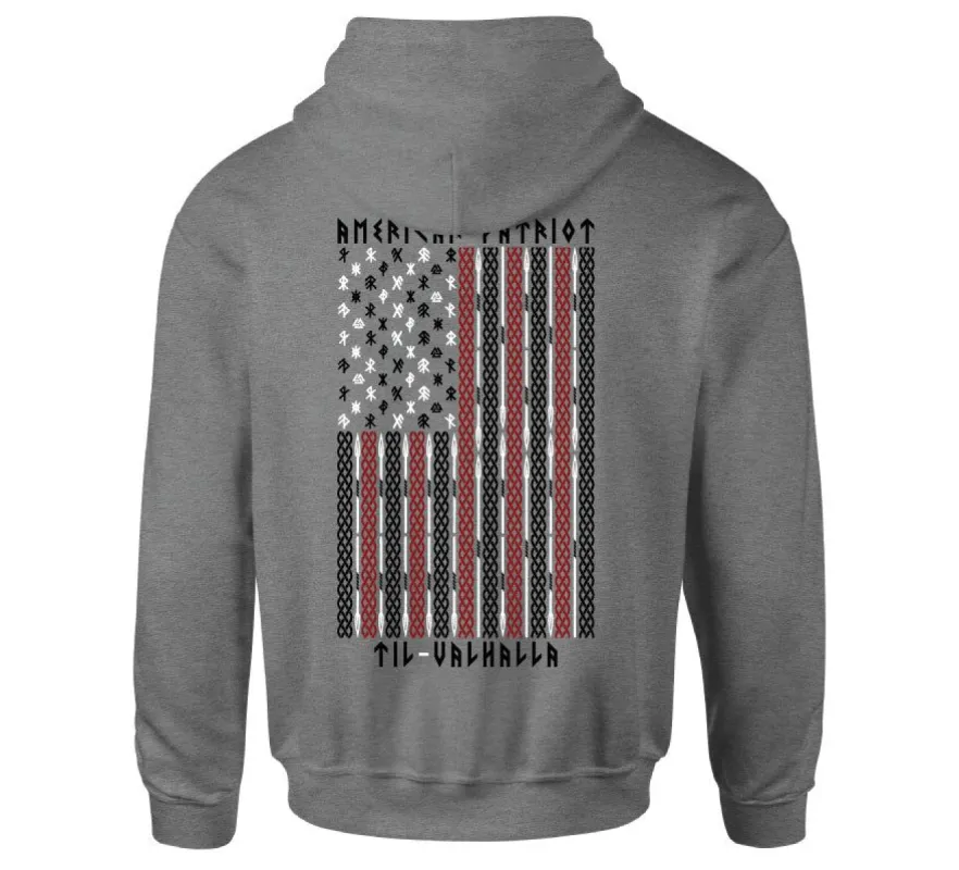 Viking Flag Hood sold by Howitzer Clothing