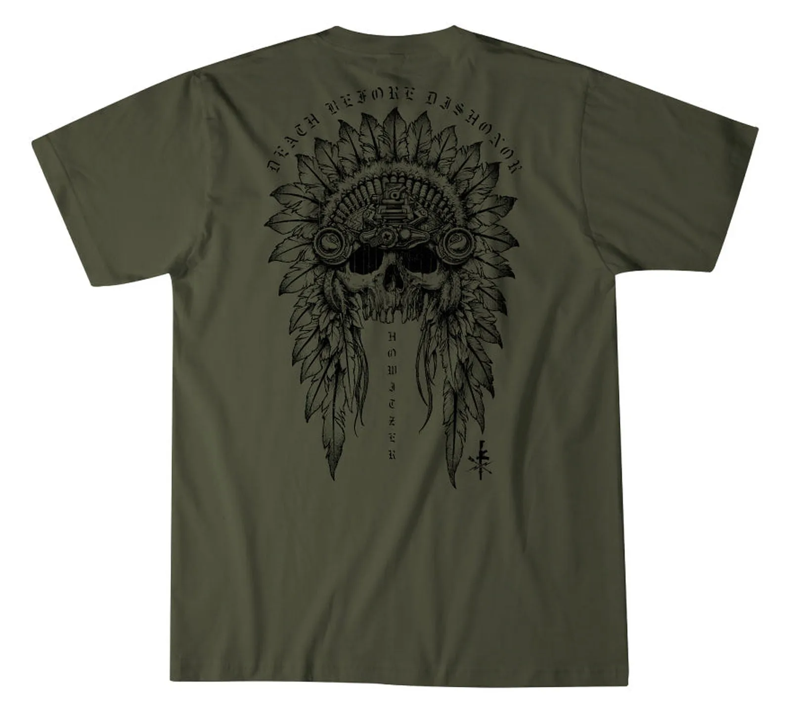 Death Before Dishonor sold by Howitzer Clothing product image thumbnail 5