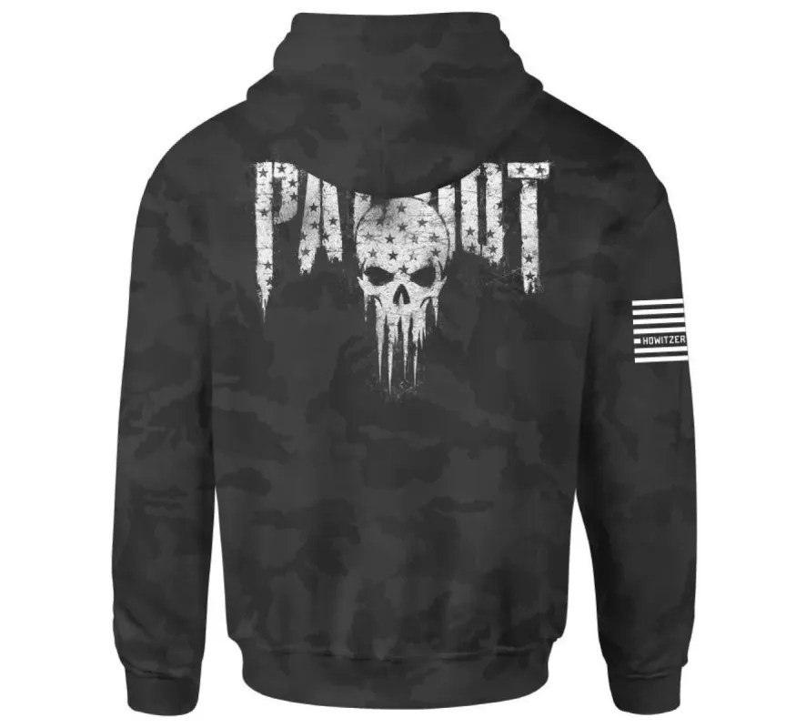 Patriot Smash Zip Hood sold by Howitzer Clothing