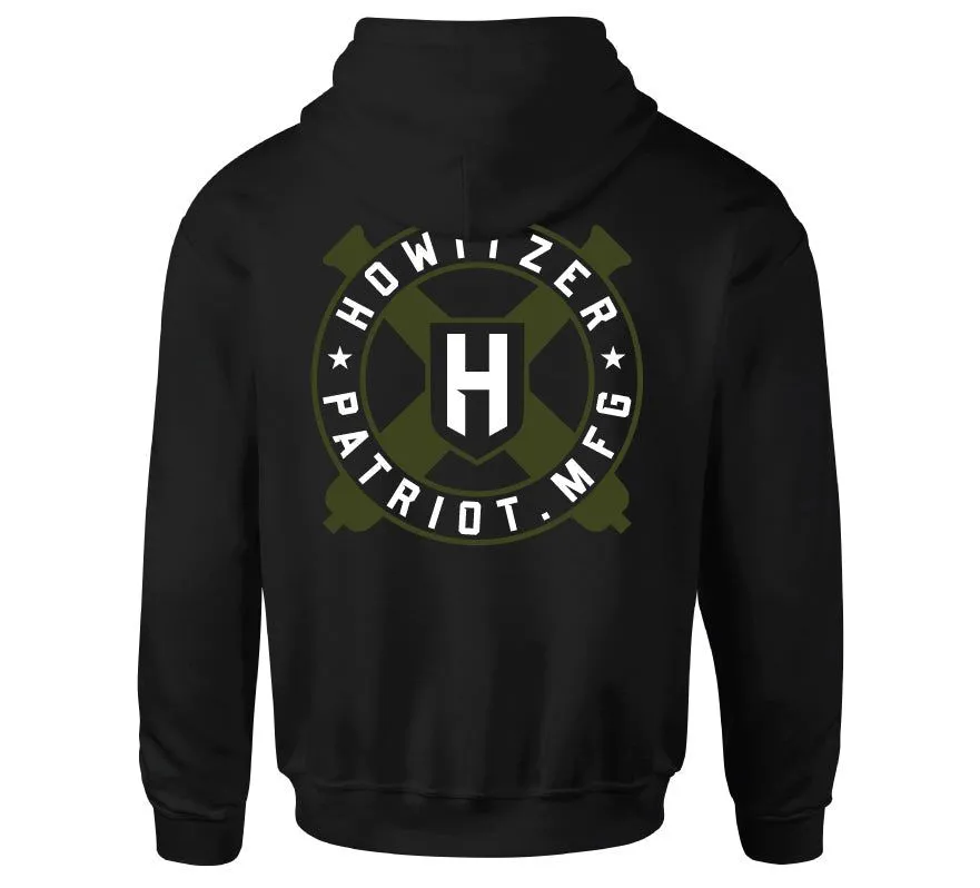 Cannon Logo Hood sold by Howitzer Clothing