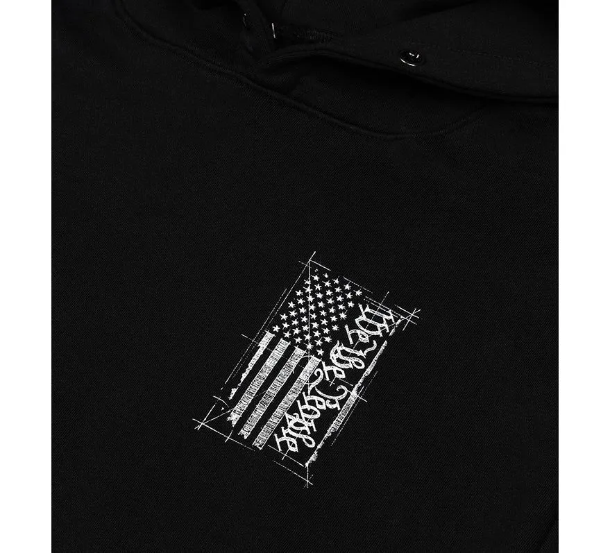 People Blueprint Hood sold by Howitzer Clothing product image thumbnail 4