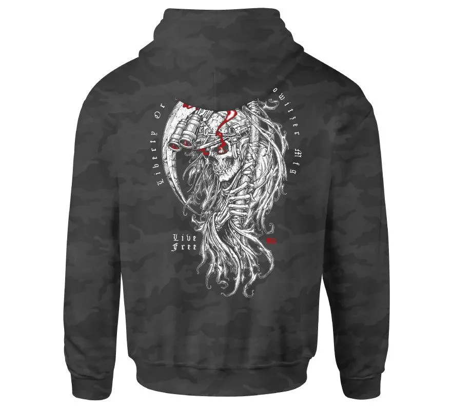 Liberty Reaper Hood sold by Howitzer Clothing