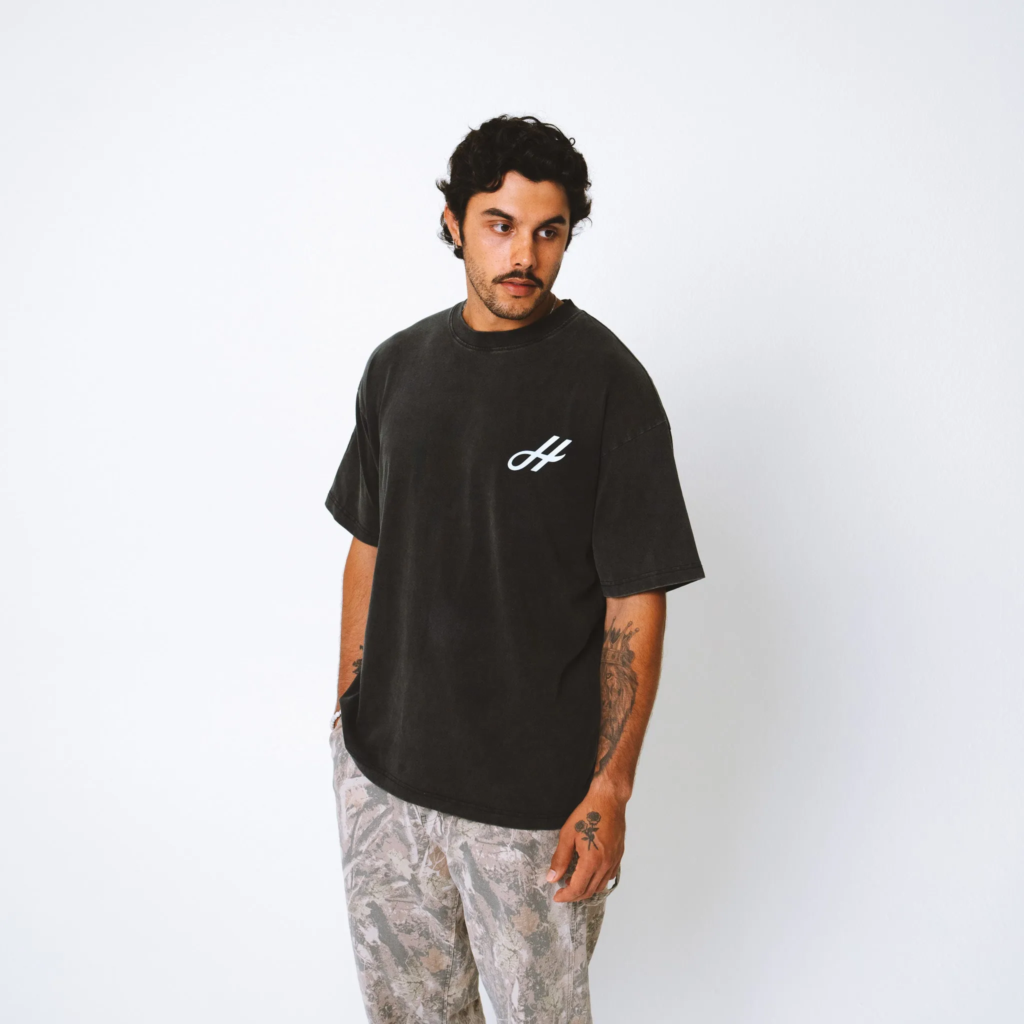 Retro Black T-shirt sold by Huega House product image thumbnail 5