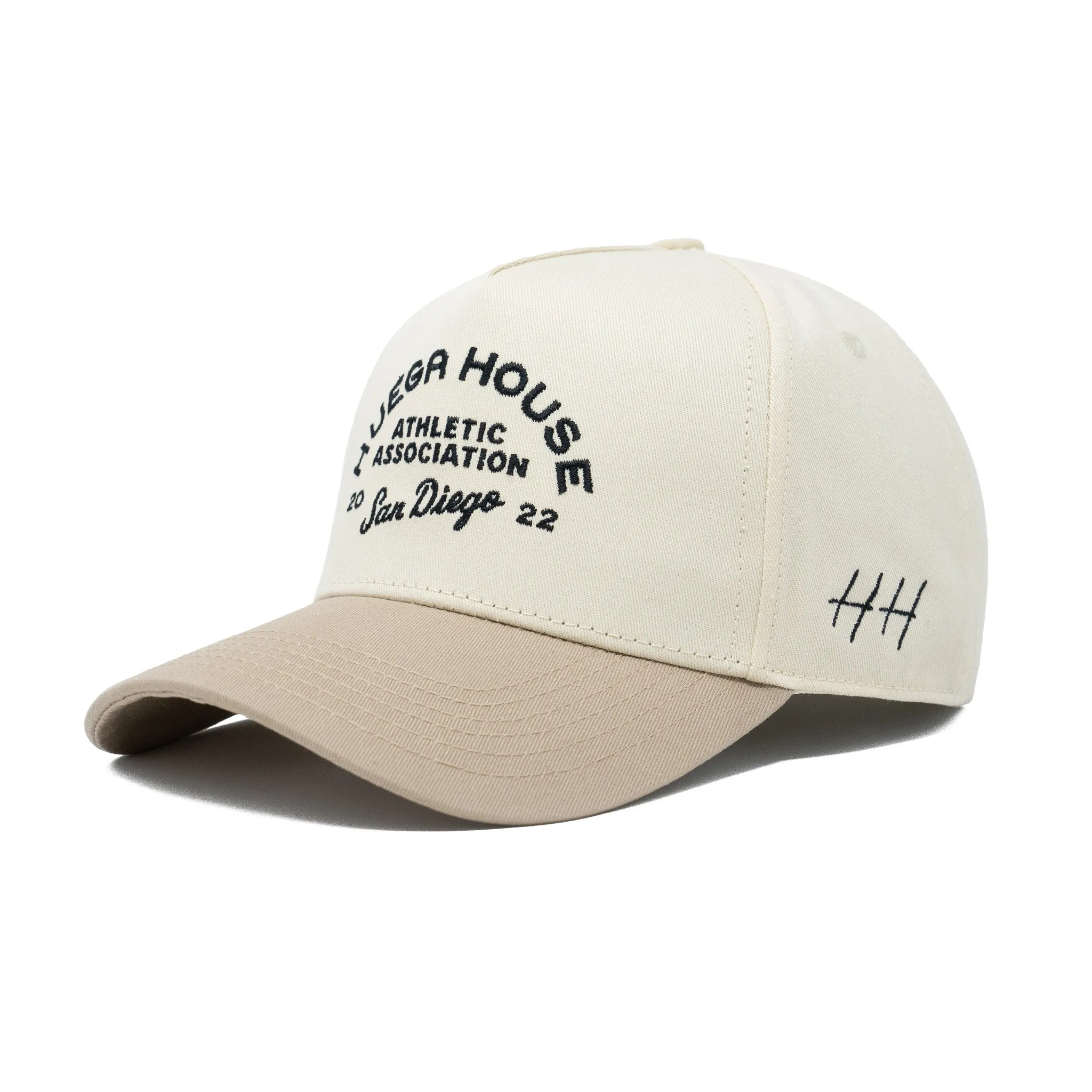 Athletic Association | Khaki & Natural Hat sold by Huega House product image thumbnail 2