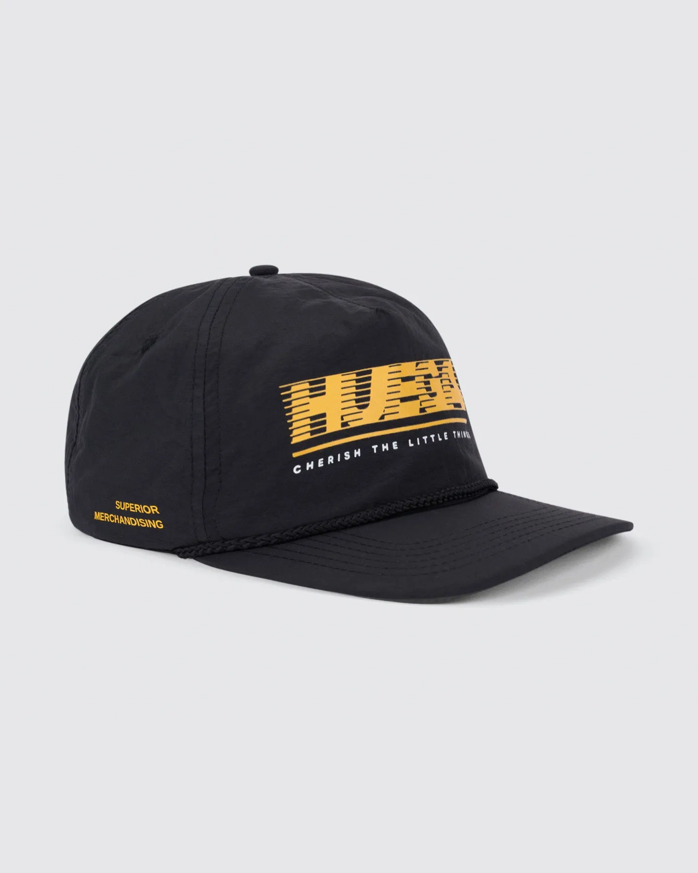Tidal | Black Nylon Hat sold by Huega House product image thumbnail 2