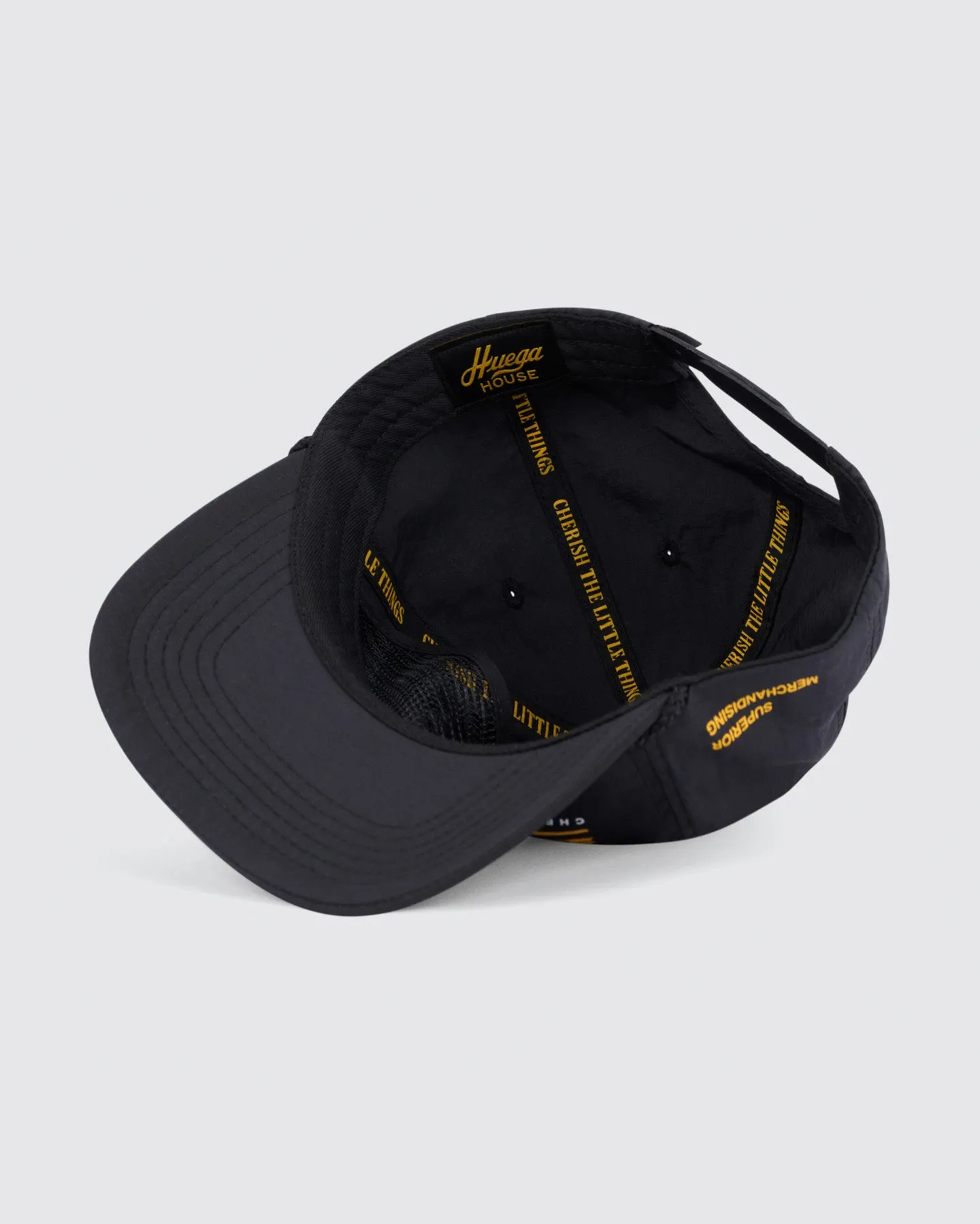 Tidal | Black Nylon Hat sold by Huega House product image thumbnail 4