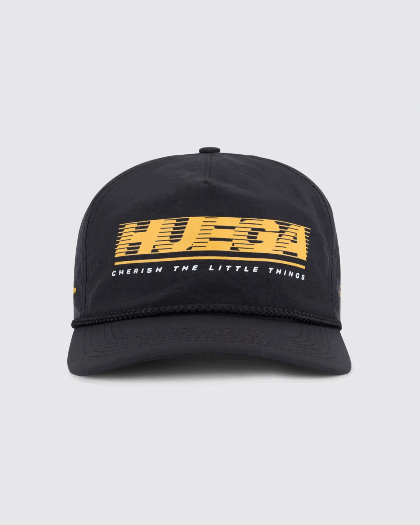 Tidal | Black Nylon Hat sold by Huega House