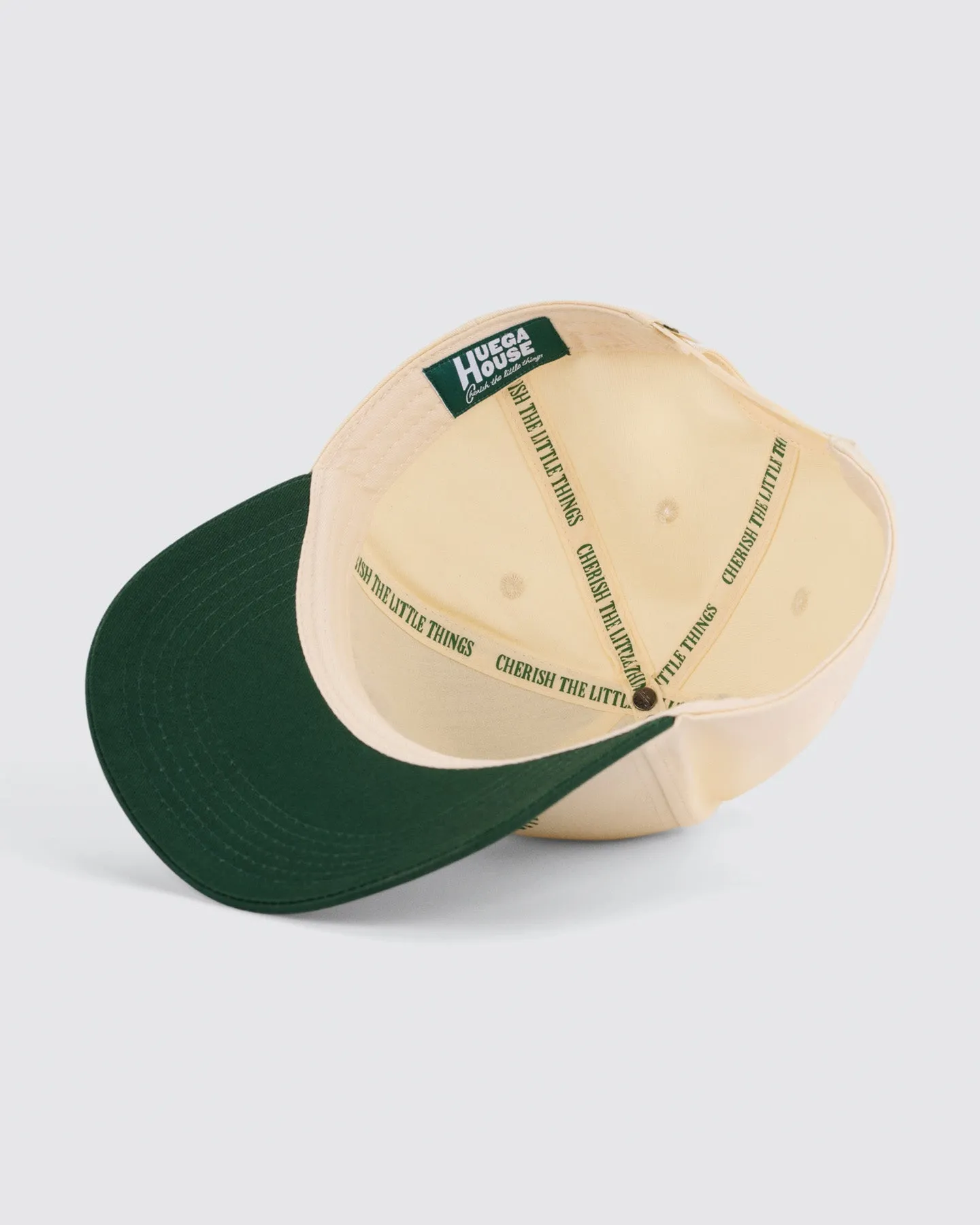 Athletic Association | Green & Natural Hat sold by Huega House product image thumbnail 4