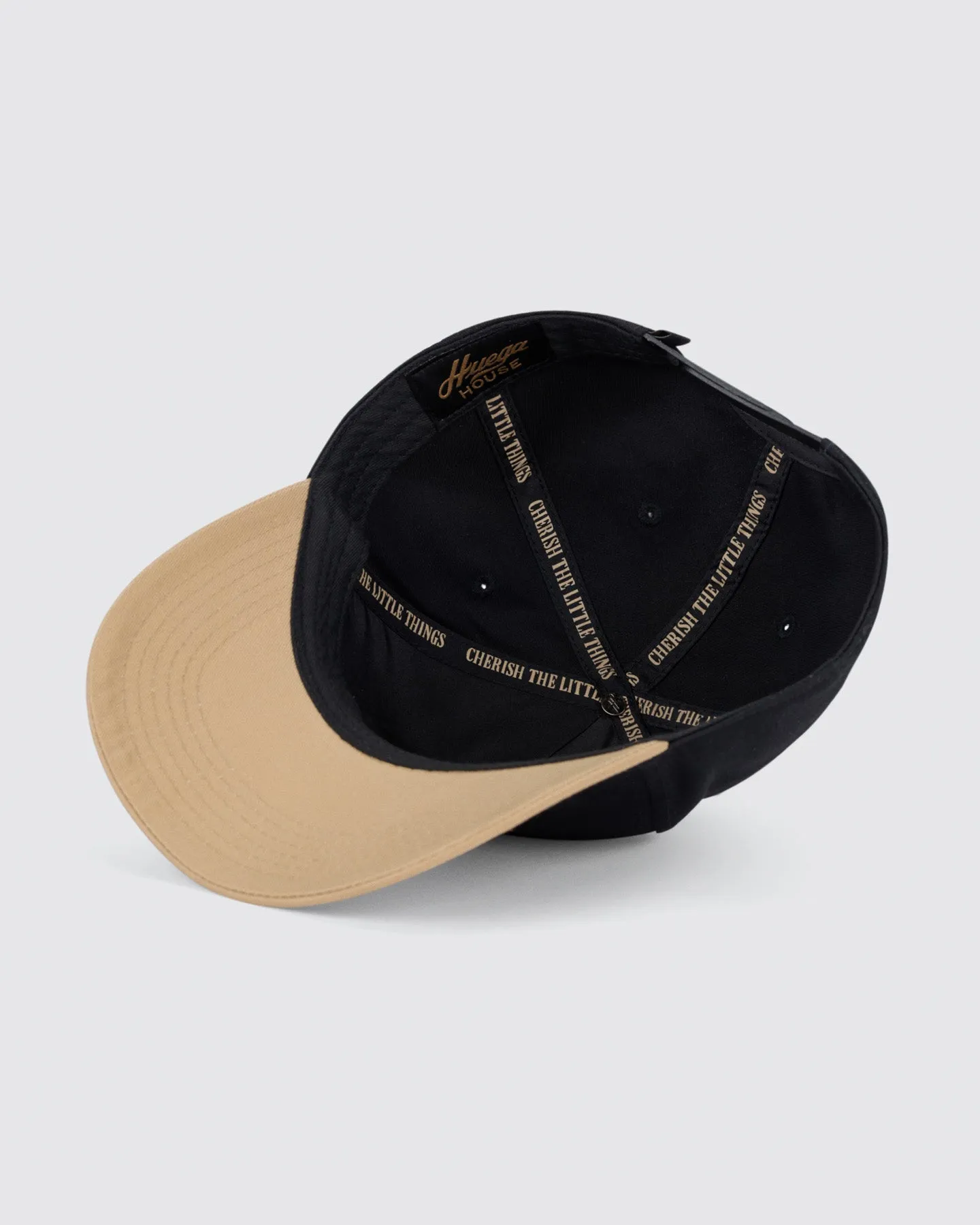 Vintage Swan | Khaki & Black Hat sold by Huega House product image thumbnail 4