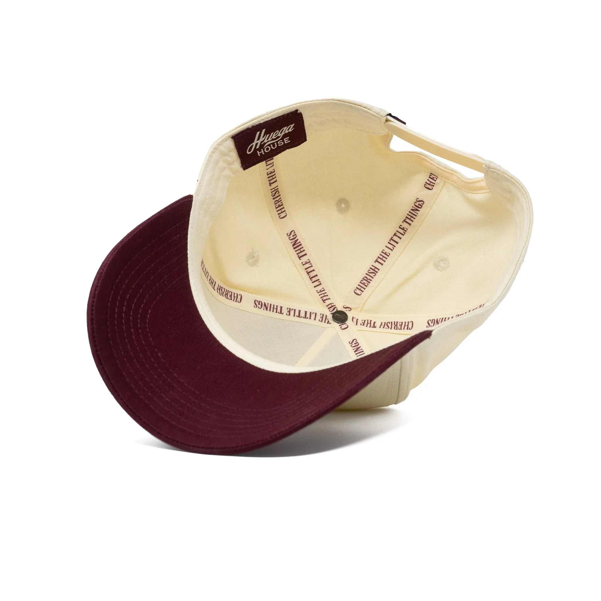 Athletic Association | Maroon & Natural Hat sold by Huega House product image thumbnail 4