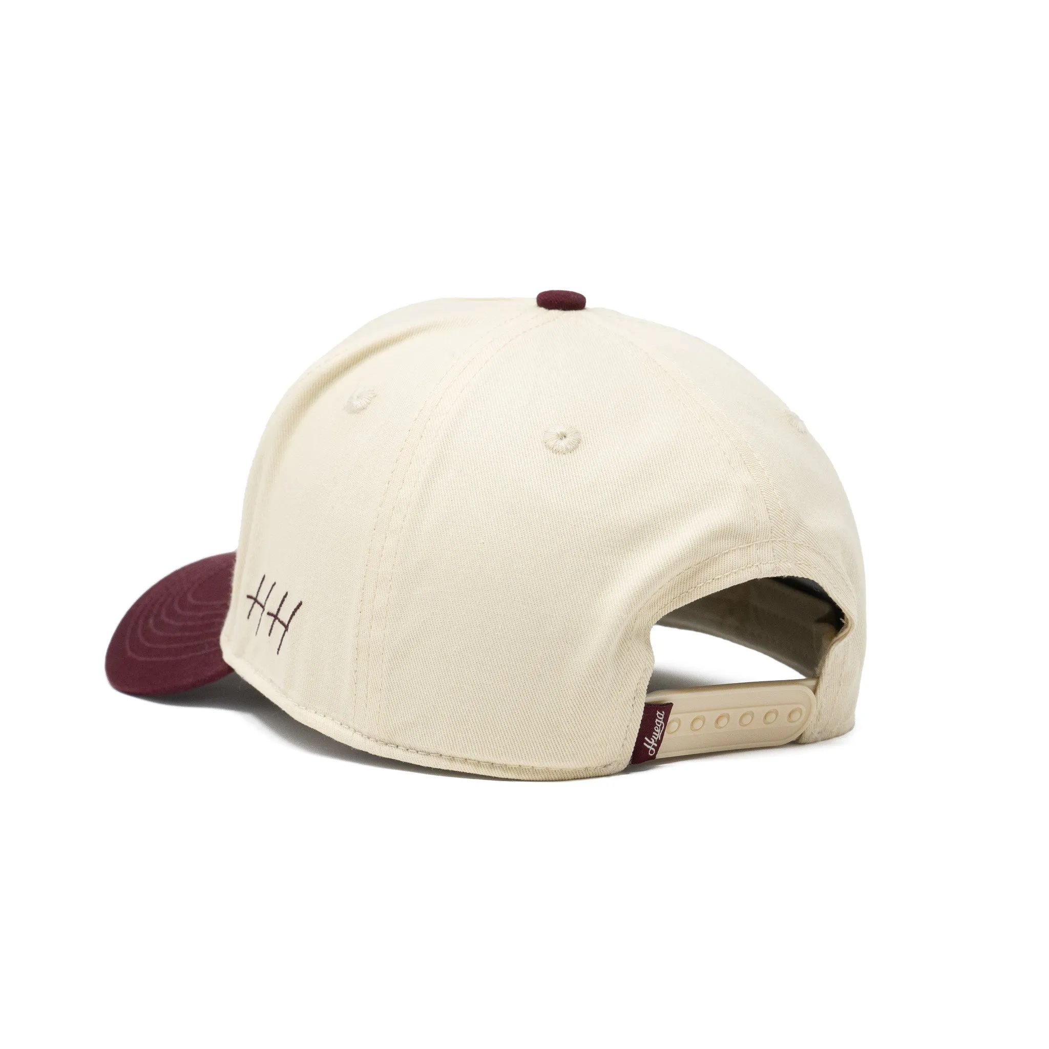 Athletic Association | Maroon & Natural Hat sold by Huega House product image thumbnail 3