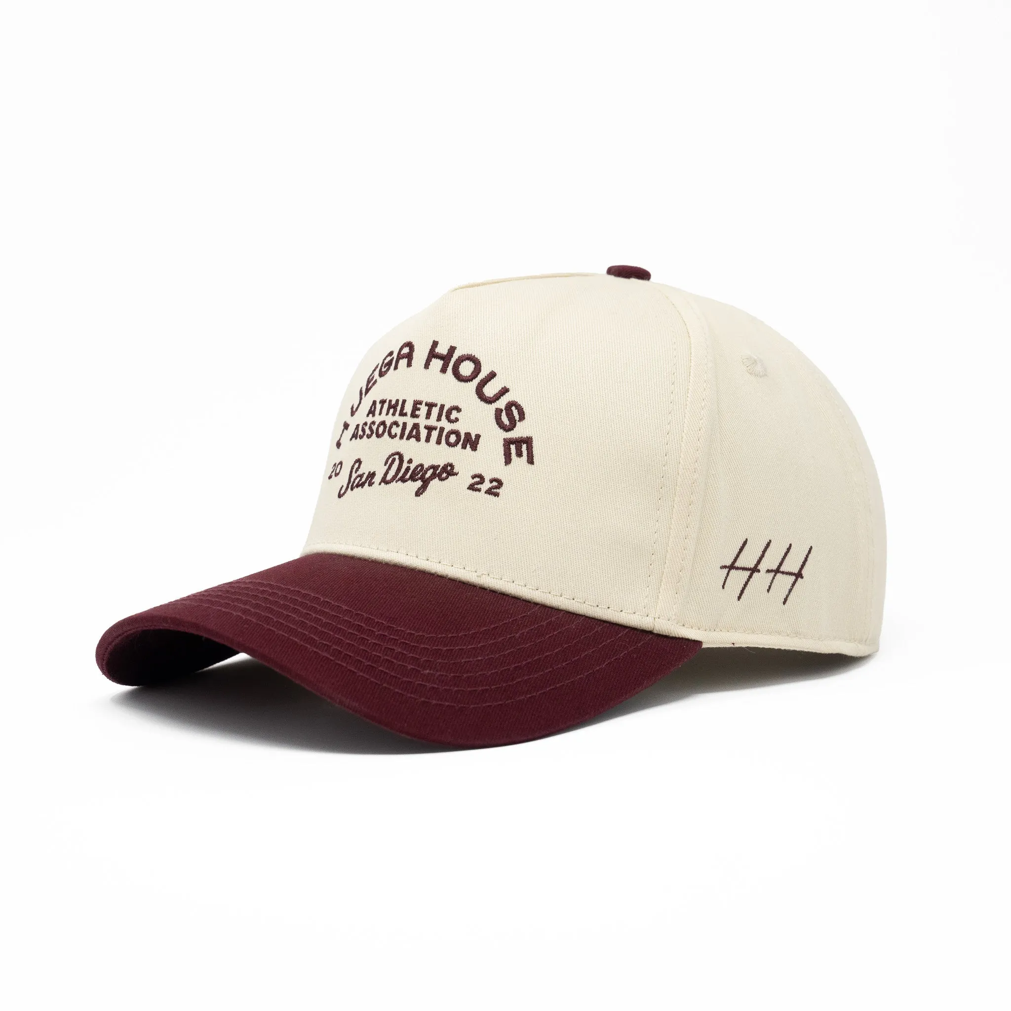 Athletic Association | Maroon & Natural Hat sold by Huega House product image thumbnail 2