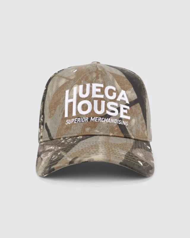 Woodland | Dark Camo High Profile Hat sold by Huega House