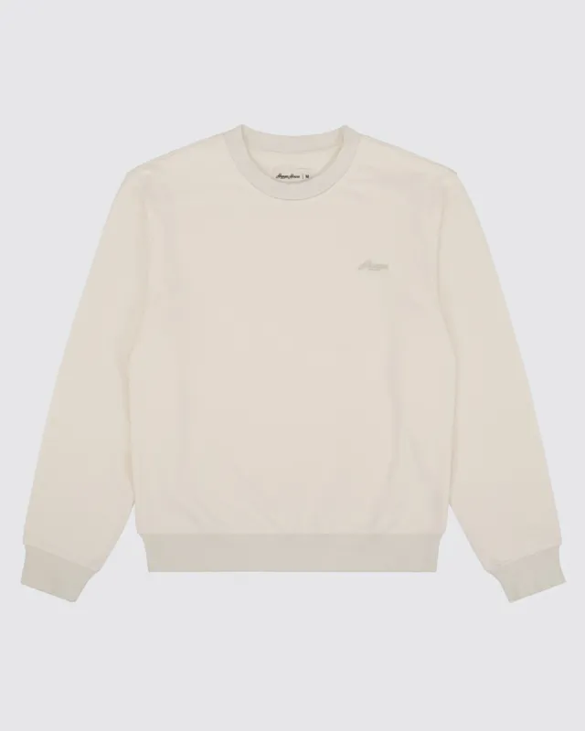 Essential Crewneck | Bone sold by Huega House