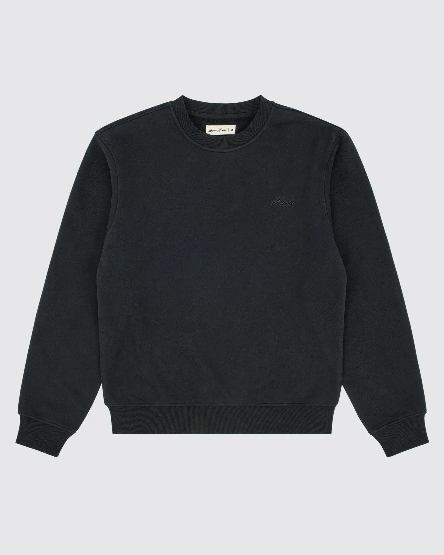 Essential Crewneck | Black sold by Huega House