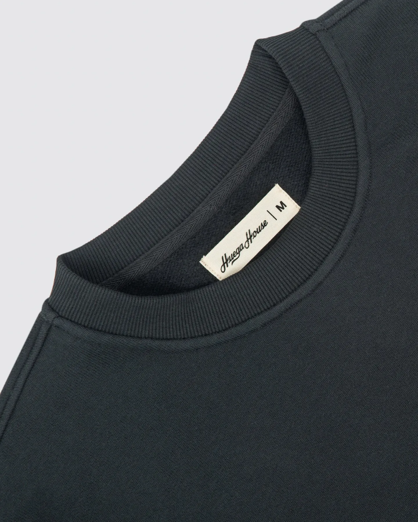 Essential Crewneck | Black sold by Huega House product image thumbnail 2