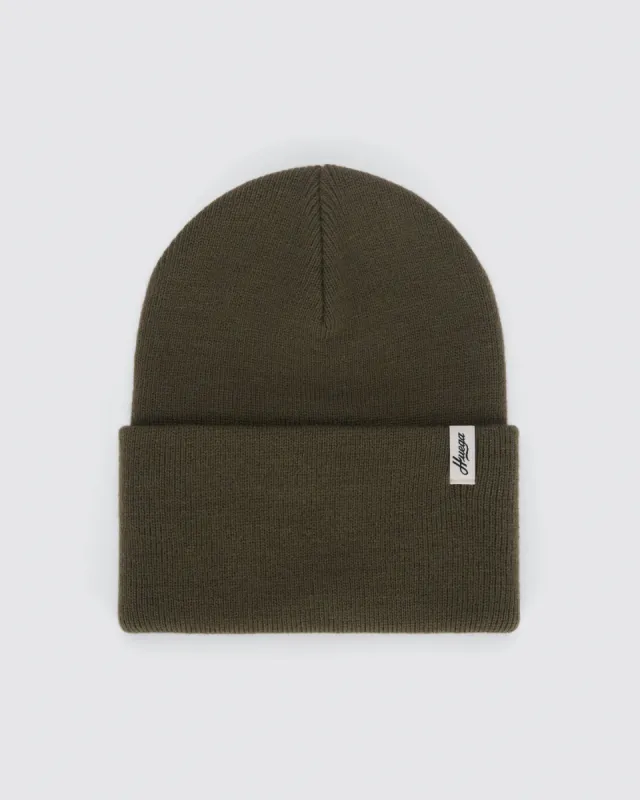 Cuffed Beanie | Moss Green sold by Huega House
