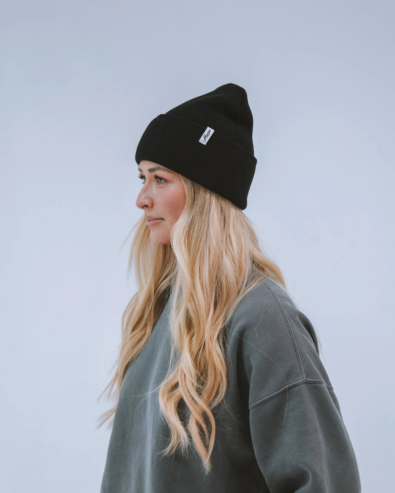 Cuffed Beanie| Black sold by Huega House product image thumbnail 3