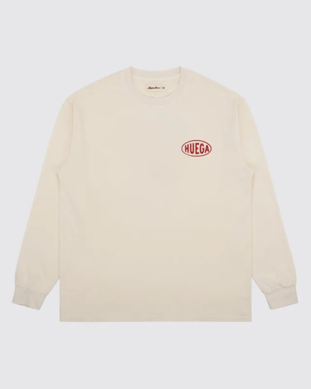 Long-Sleeve Premium Tee | Bone sold by Huega House