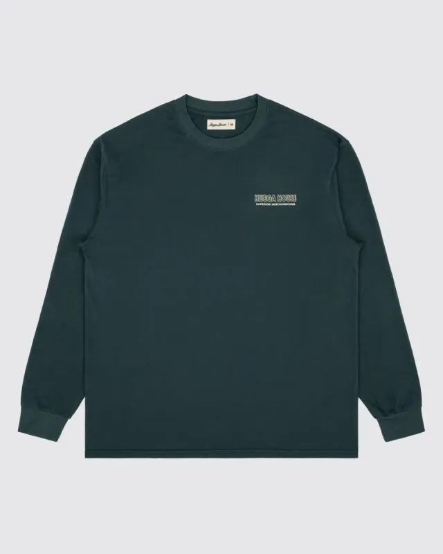 Long-Sleeve Premium Tee | Green sold by Huega House