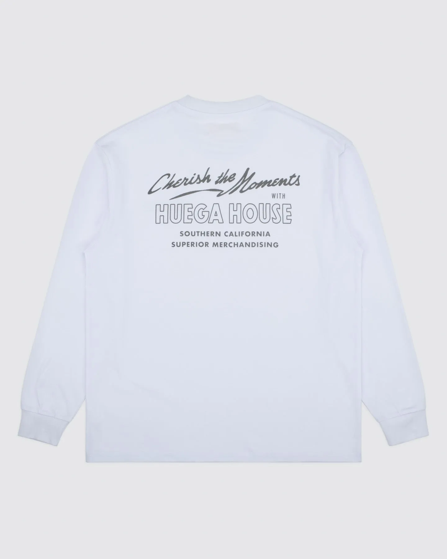 Long-Sleeve Premium Tee | White sold by Huega House product image thumbnail 2